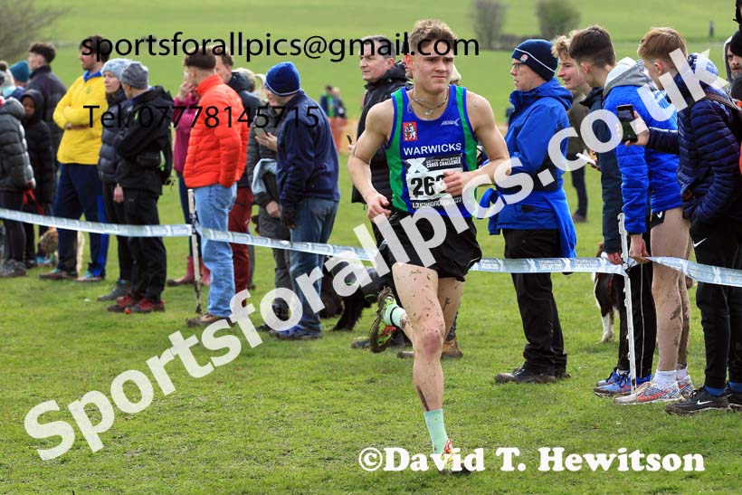 Mens Under-17s 2023 UK CAU Inter Counties Cross Country Champs, Prestwold Hall, Loughborough. Photo: David T. Hewitson/Sports for All Pics